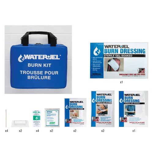 WATER-JEL, EMERGENCY BURN KIT, V